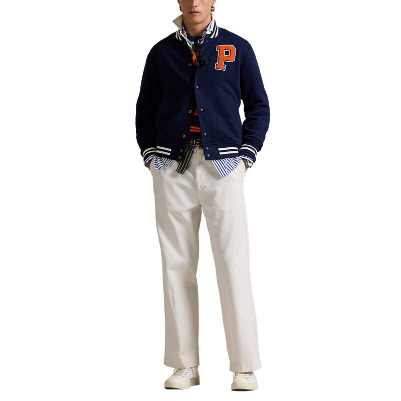 Polo Ralph Lauren The Rl Fleece Baseball Jacket image number 3